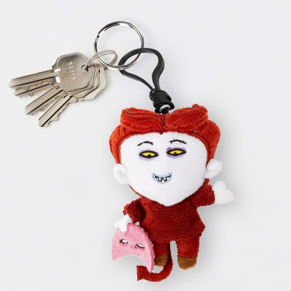 NWT Nightmare Before Christmas Plush Keychain Lock Character from Halloweentown